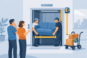 Sofá passa no elevador? Meça antes de comprar