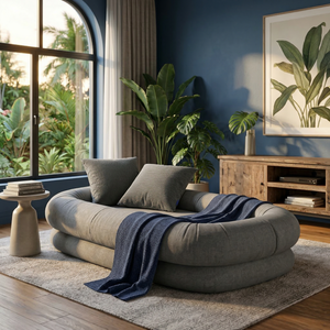 Como decorar sala com puff sem travar o espaço