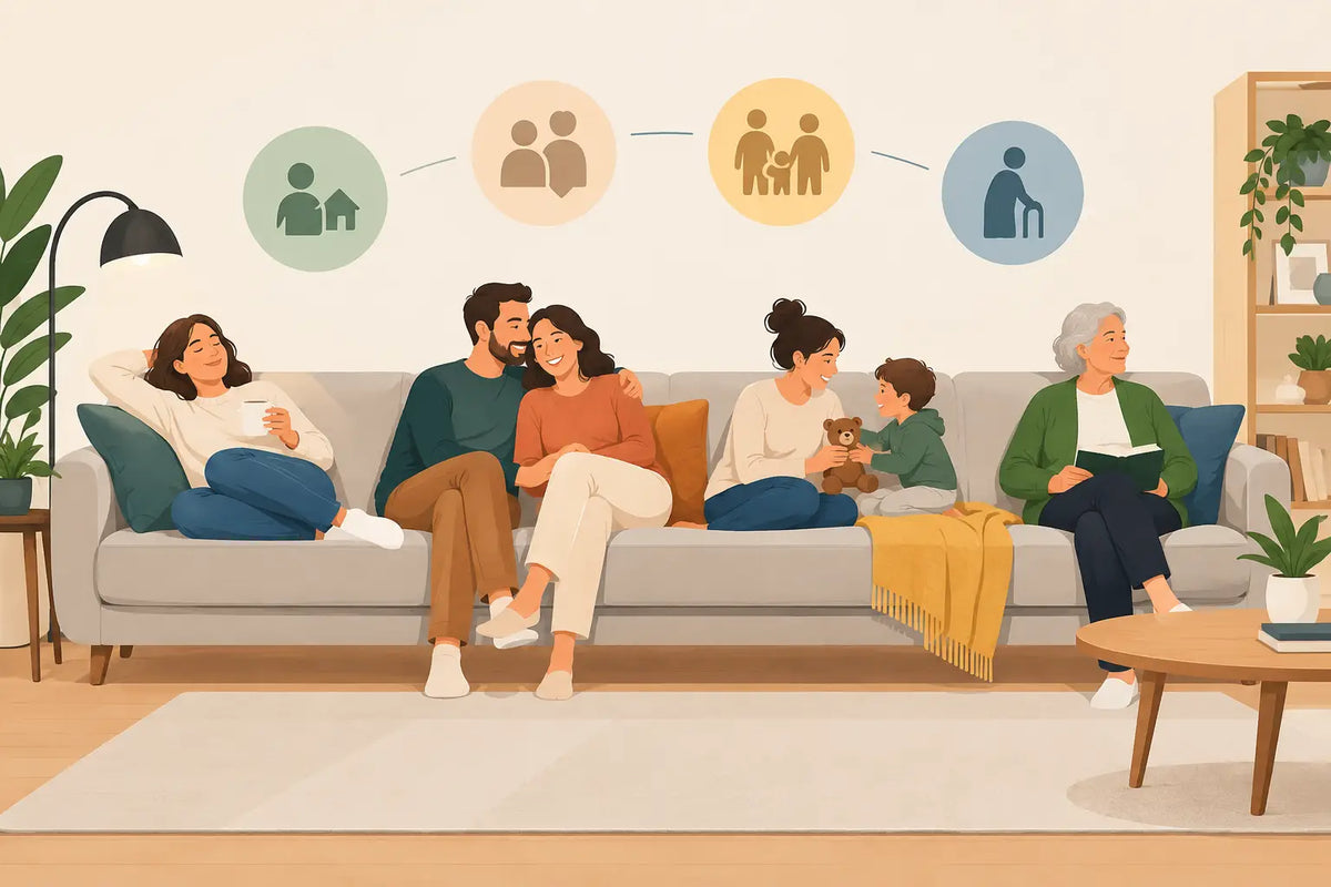 Como adaptar o sofá às mudanças da vida