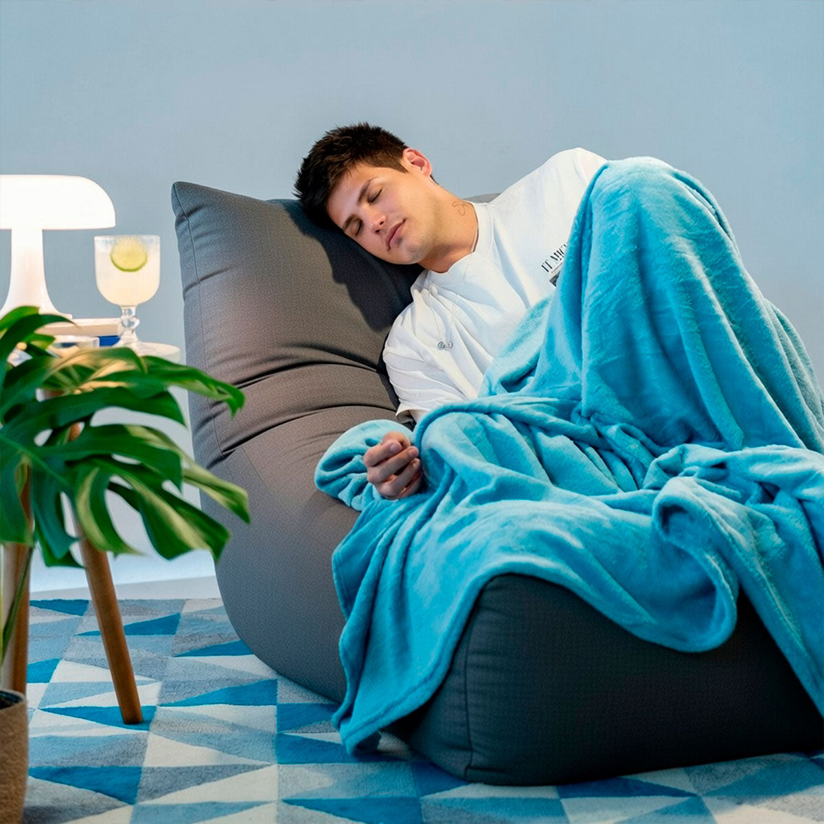 Poltrona Liv Boucle - Cinza