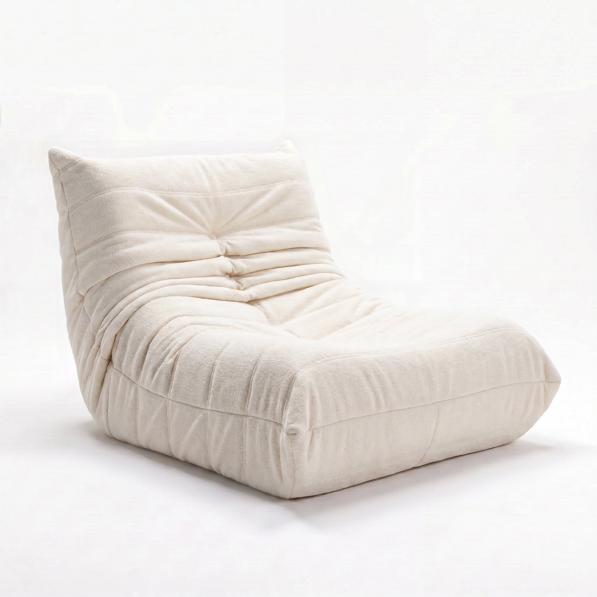 Poltrona Liv em Boucle Bege