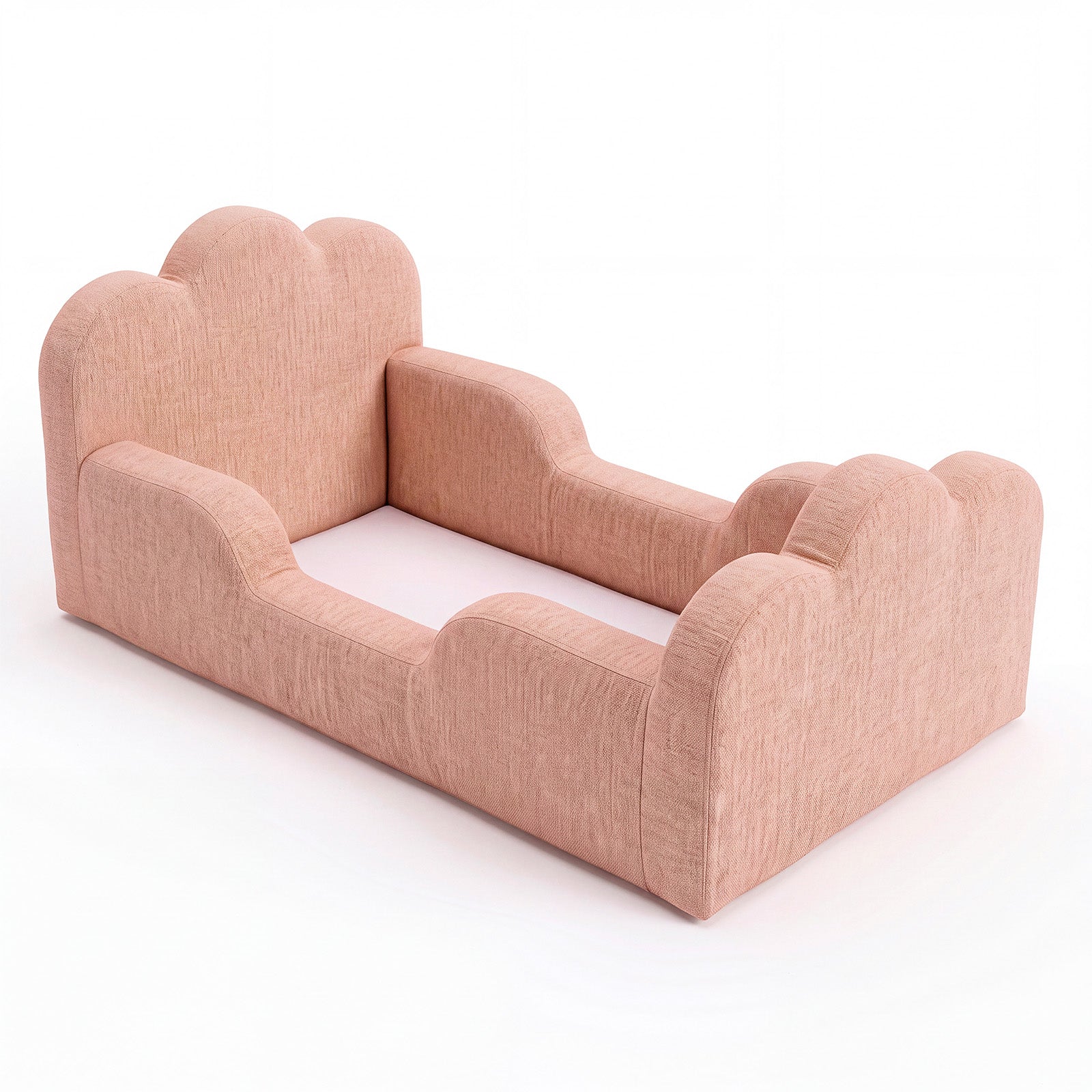 Cama Montessoriana Infantil Sonhos Duo Solteiro - Rosa