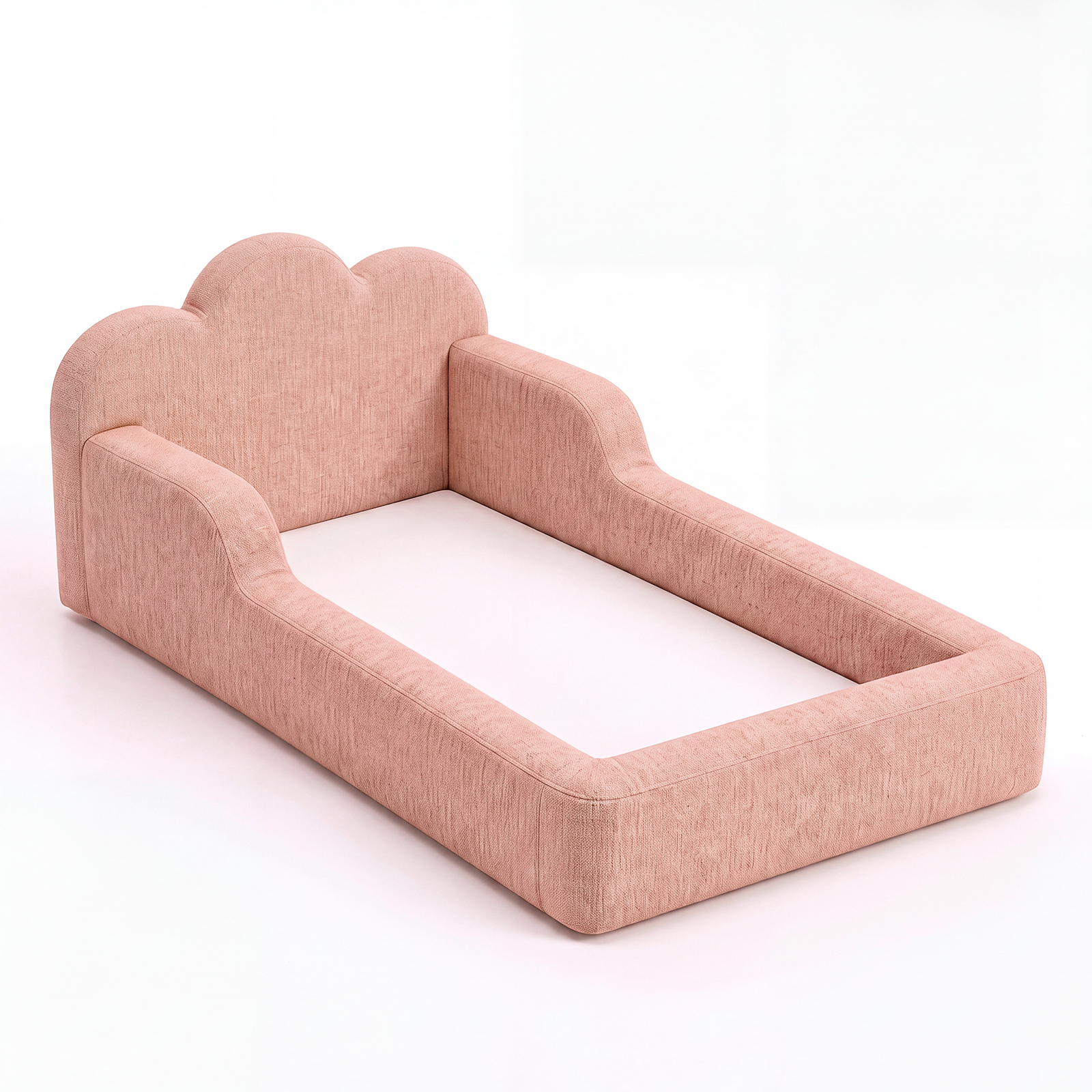 Cama Montessoriana Infantil Sonhos One Solteiro   - Rosa