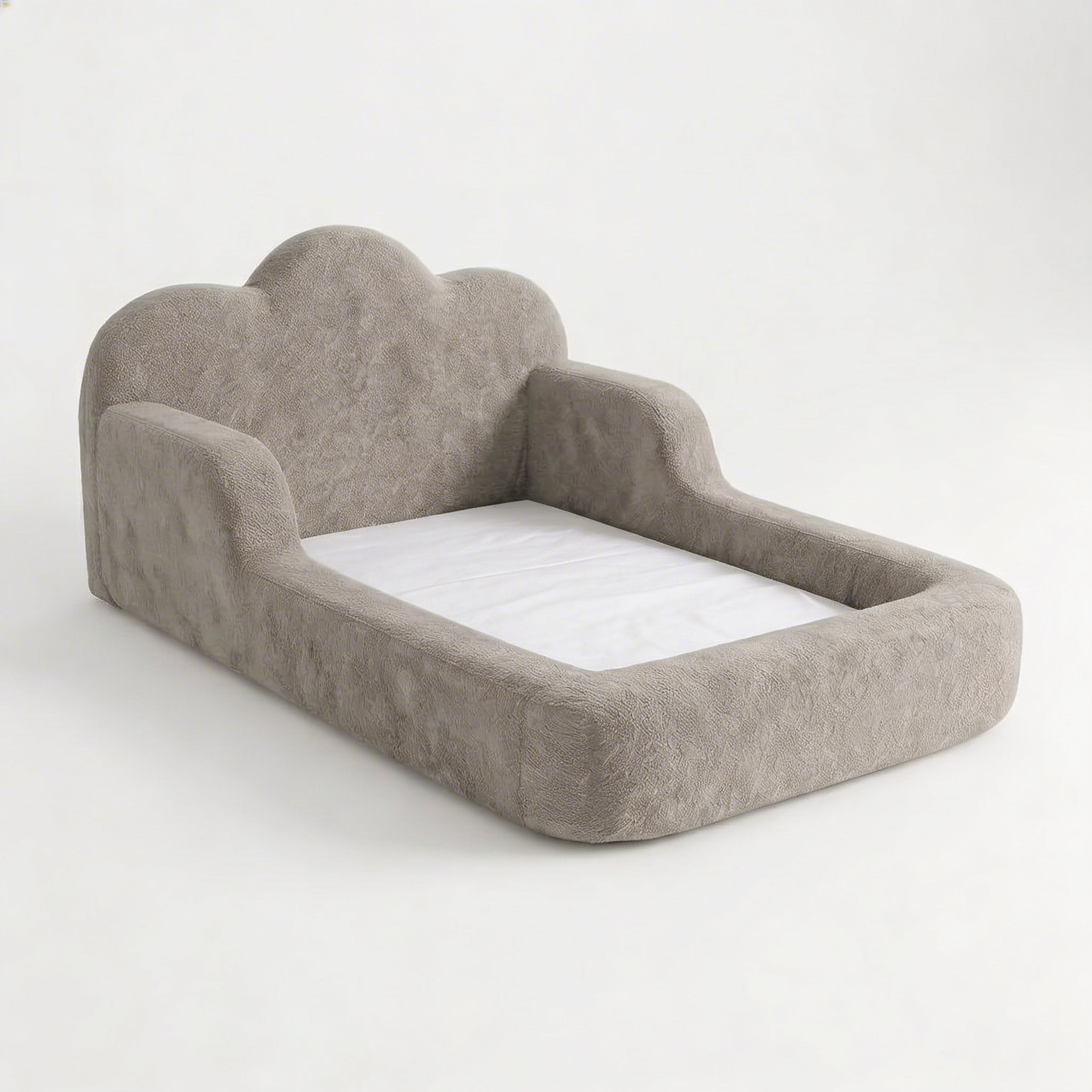 Cama Montessori Infantil Sonhos One Casal- Cinza