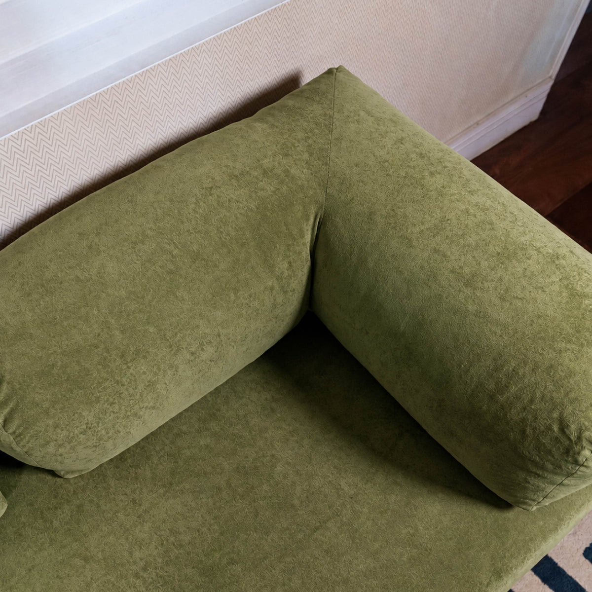 Sofá Cama Flowin em Boucle Plus Green