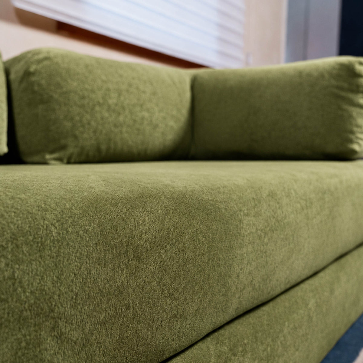 Sofá Cama Flowin em Boucle Plus Green