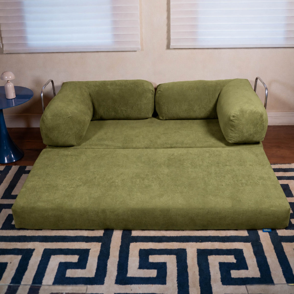 Sofá Cama Flowin em Boucle Plus Green