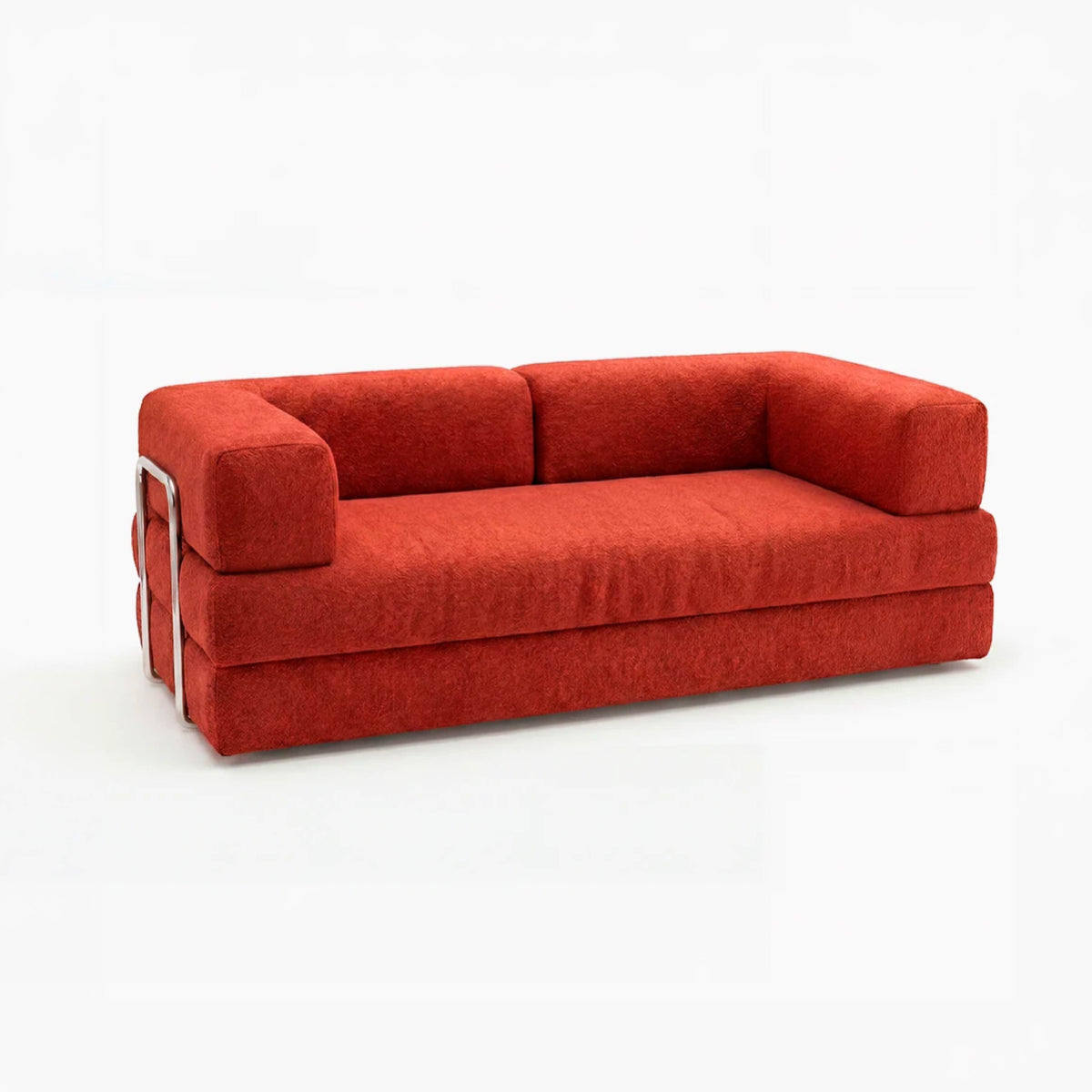 Sofá Cama Flowin em Boucle Plus Terracota