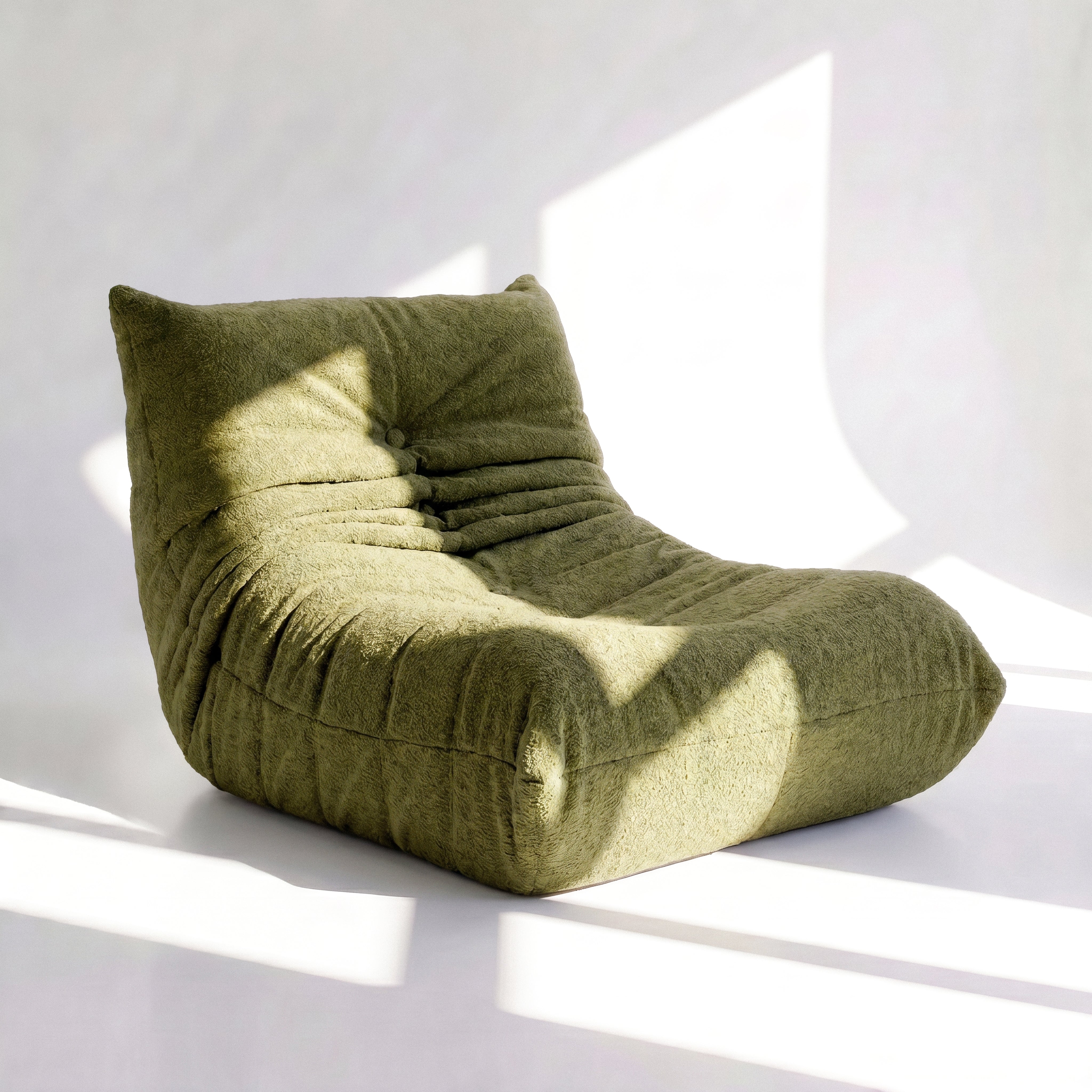 Poltrona Liv em Boucle Plus Green