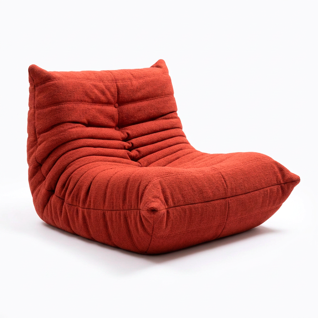 Poltrona Liv em Boucle Plus Terracota
