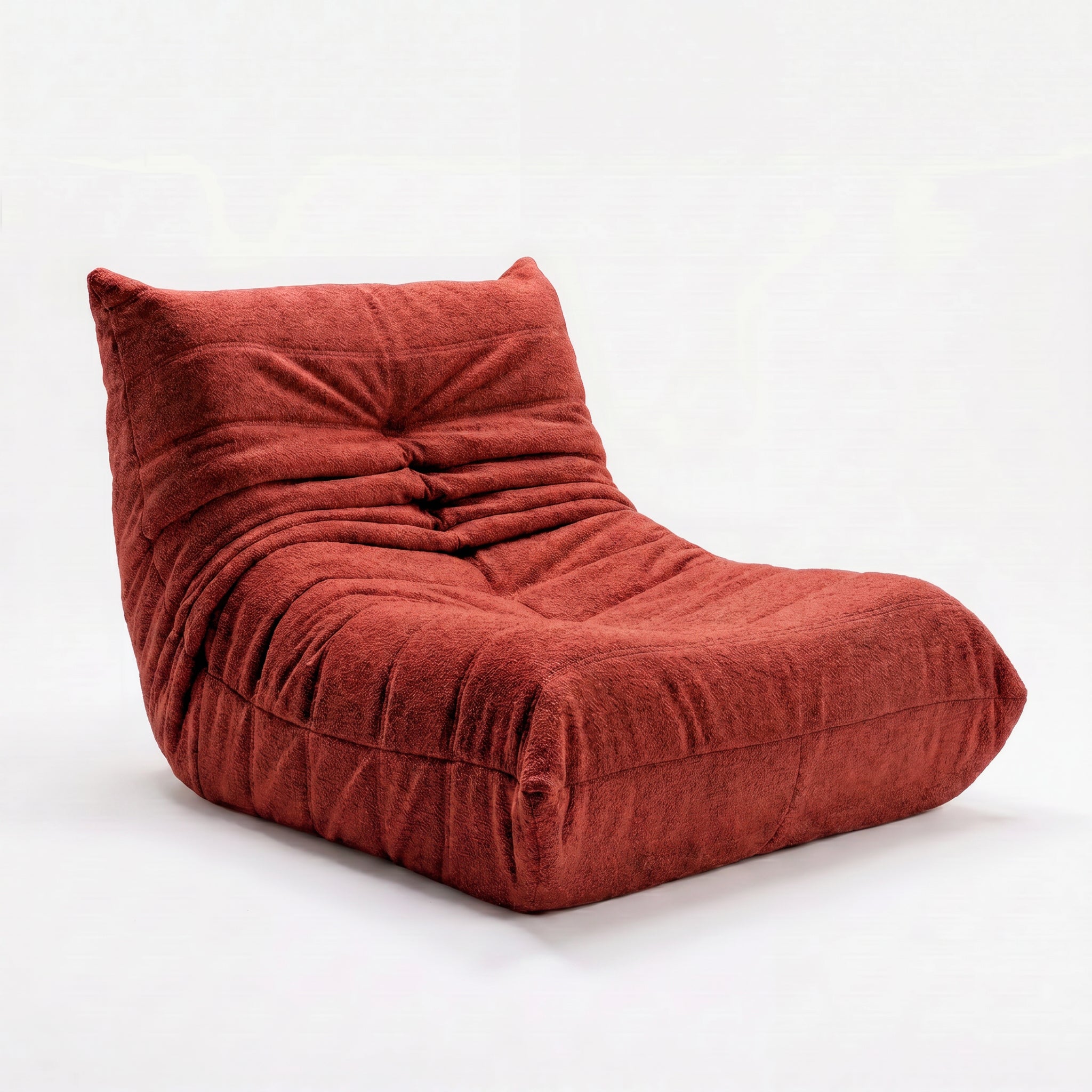 Poltrona Liv em Boucle Plus Terracota