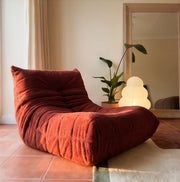 Poltrona Liv em Boucle Plus Terracota