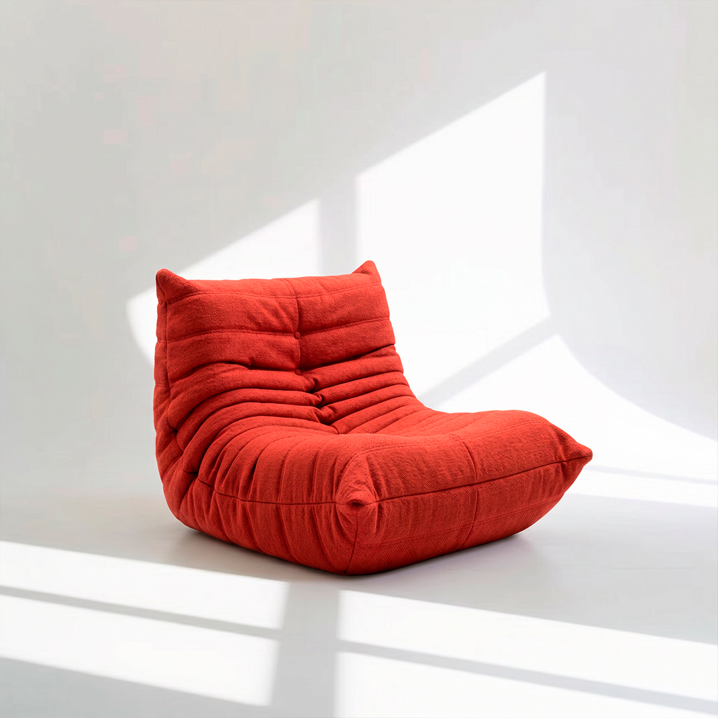 Poltrona Liv em Boucle Plus Terracota
