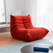 Poltrona Liv em Boucle Plus Terracota