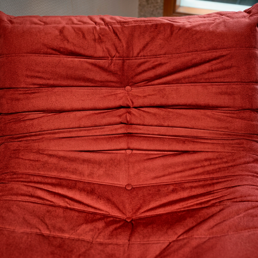 Poltrona Liv em Boucle Plus Terracota