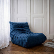 Poltrona Liv em Boucle Azul Marinho