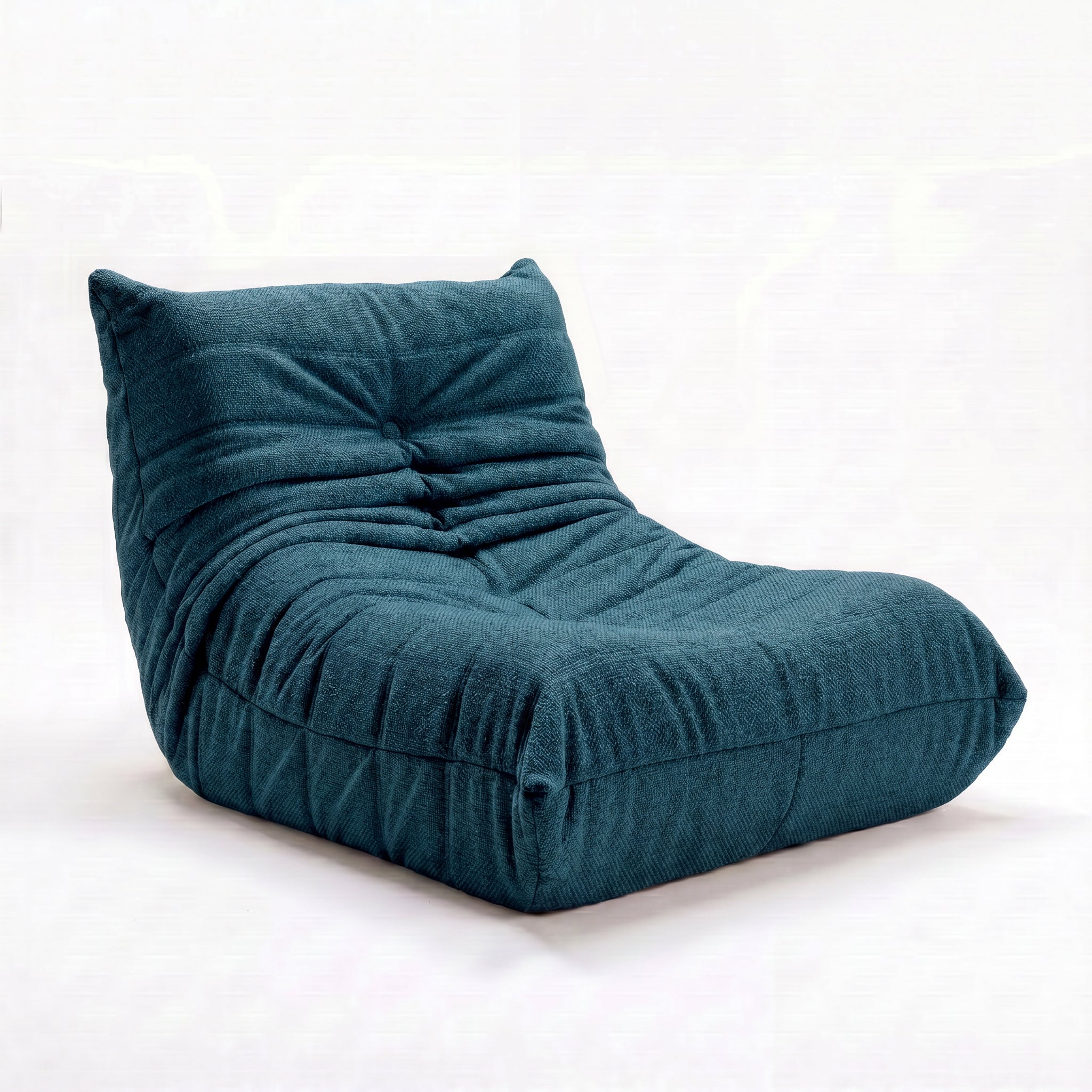 Poltrona Liv em Boucle Cloud Touch Ocean