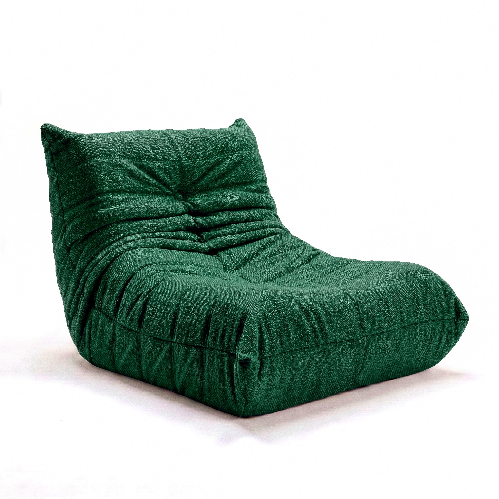 Poltrona Liv em Boucle Cloud Touch Green