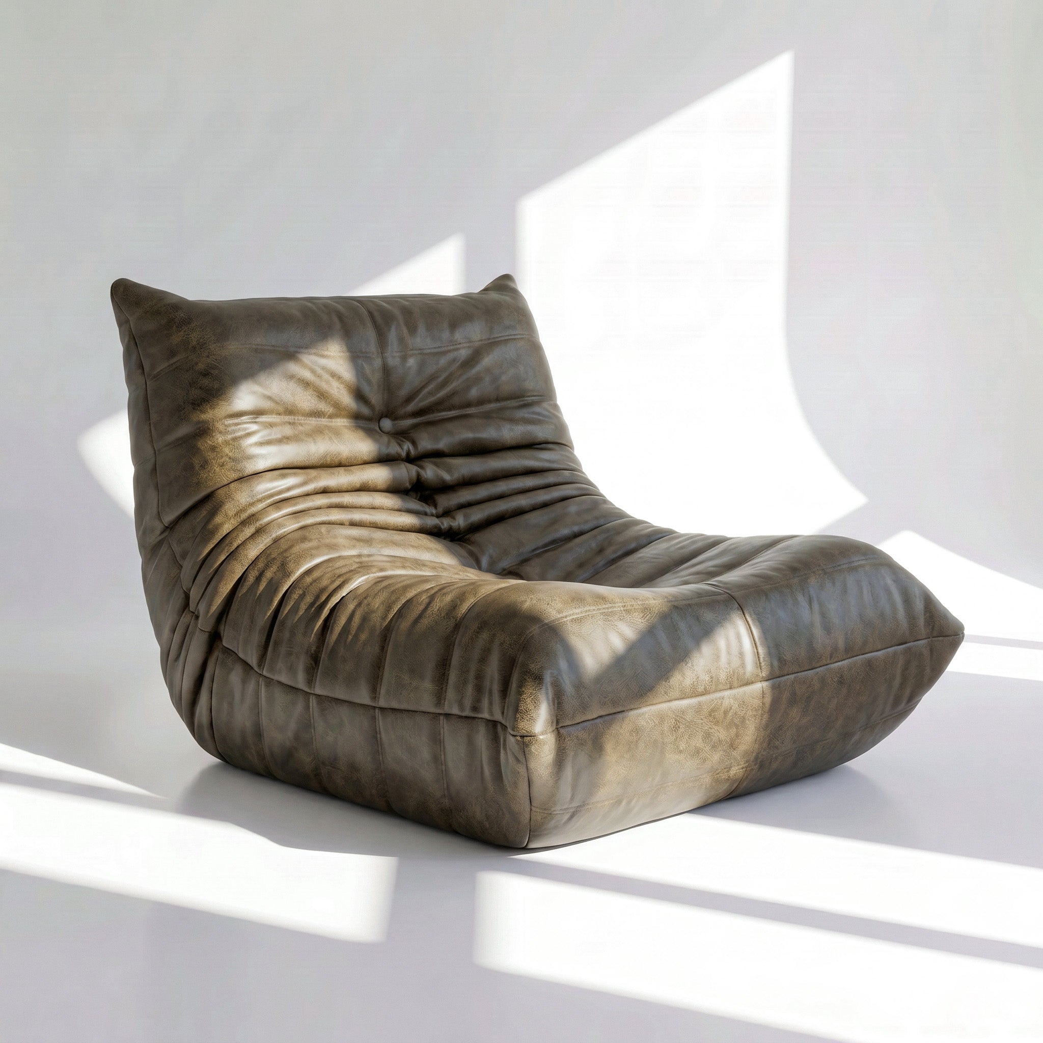 Poltrona Liv em Poli-Couro Green