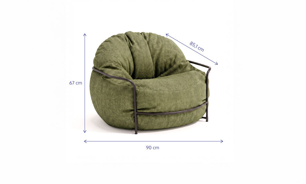Poltrona Forte Externo - Verde