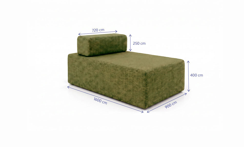 Sofá Ilha Externo - Verde