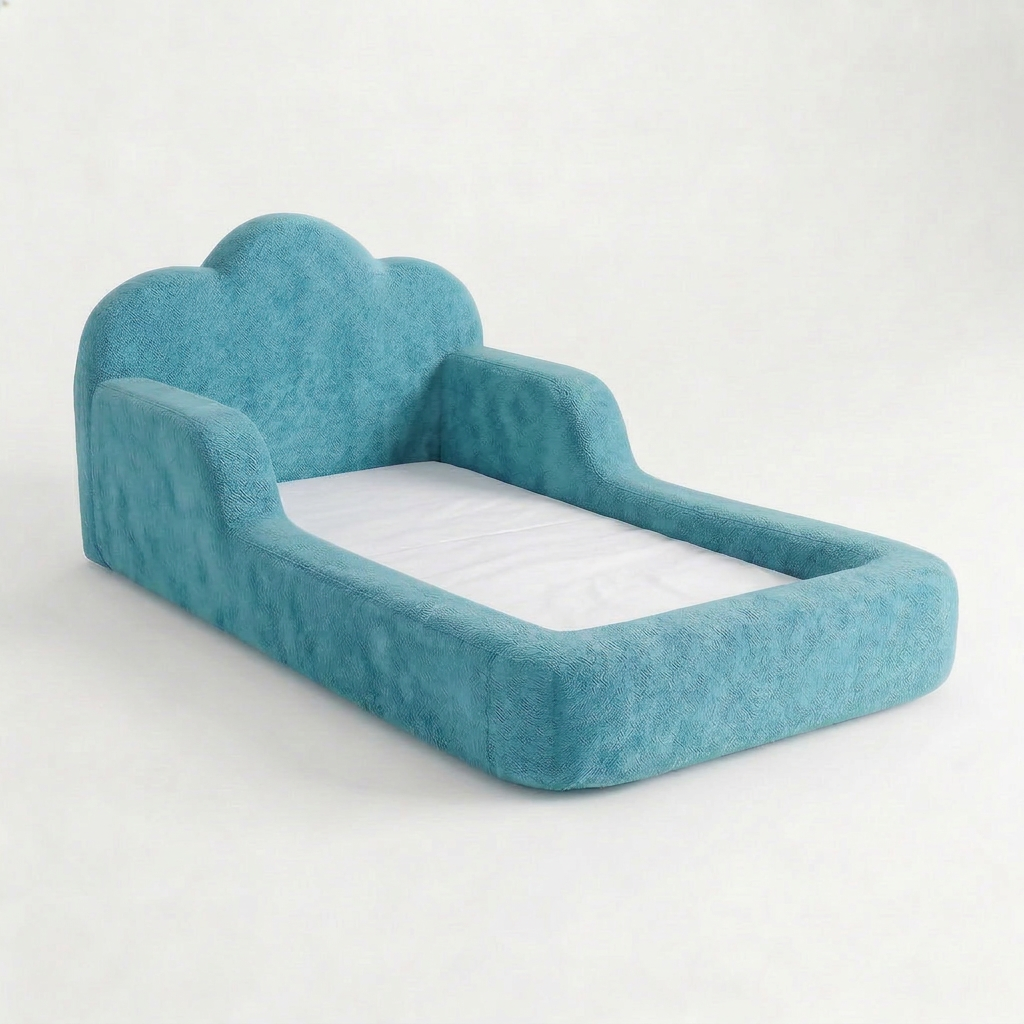 Cama Montessori Infantil Sonhos One Casal- Azul