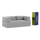 Sofá-Cama Flowin Boucle - Cinza