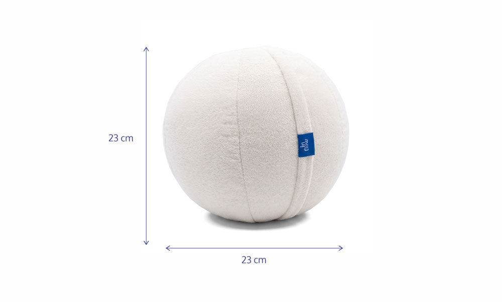 Almofada Decorativa Bolinha - Boucle Bege
